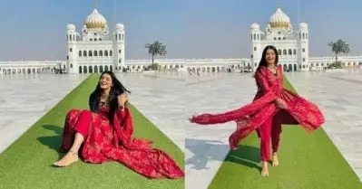ഗുരുദ്വാരക്ക് മുന്നില്‍ ശിരോവസ്ത്രമണിയാതെ നടത്തിയ ഫോട്ടോഷൂട്ടിനെതിരെ പ്രതിഷേധം കനത്തു; നിയമനടപടി സ്വീകരിക്കുമെന്നറിയിച്ച് പാക്കിസ്ഥാന്‍