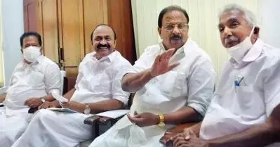 യോഗത്തിലെ വിമര്‍ശനങ്ങള്‍ക്ക് വാര്‍ത്താ സമ്മേളനത്തില്‍ മറുപടി; കെ.പി.സി.സി അധ്യക്ഷനെതിരെ ഗ്രൂപ്പ് നേതാക്കള്‍