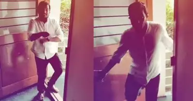 ജഡ്ജസ് പ്ലീസ് നോട്ട് ചെസ്റ്റ് നമ്പര്‍ 16 ഓണ്‍ സ്‌റ്റേജ്; ബേസിലിന്റെ വീഡിയോ പങ്കുവെച്ച് ടൊവിനോ