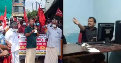 ഷറഫുദീന്റെ തന്തയുടെ വകയല്ലല്ലോ പഞ്ചായത്ത് ഓഫീസ്; ലീഗ് നേതാവിനെതിരെ സി.പി.ഐ.എം നേതാവിന്റെ അസഭ്യവര്‍ഷം