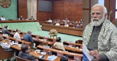 കാര്‍ഷിക നിയമങ്ങള്‍ പിന്‍വലിക്കുന്നതിന് മുന്നോടിയായി വിളിച്ചു ചേര്‍ത്ത സര്‍വകക്ഷിയോഗത്തില്‍ നിന്നും വിട്ട് നിന്ന് നരേന്ദ്ര മോദി
