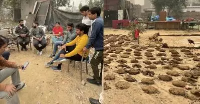 വീണ്ടും നിസ്‌കാരം മുടക്കി ഹിന്ദുത്വ ഗ്രൂപ്പുകളുടെ അതിക്രമം; ‘ചാണക പ്രതിഷേധം’ പൊളിഞ്ഞതിന് പിന്നാലെ വോളിബോള്‍ ക്വാര്‍ട്ട് തന്ത്രവുമായി പ്രവര്‍ത്തകര്‍