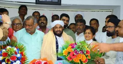 കര്‍ണാടക വഖഫ് ബോര്‍ഡ് ചെയര്‍മാനായി തെരഞ്ഞെടുക്കപ്പെട്ട എന്‍.കെ. മുഹമ്മദ് ശാഫി സഅദി ബി.ജെ.പി അനുകൂലി, അഭിനന്ദിച്ച് മര്‍കസും കാന്തപുരവും