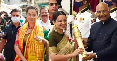 കങ്കണ ചെയ്തത് രാജ്യദ്രോഹം, പത്മശ്രീ തിരിച്ചെടുക്കണം; ബോളിവുഡ് നടി കങ്കണ റണാവത്തിനെതിരെ കോണ്‍ഗ്രസ്