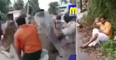 ‘എന്നെ തല്ലിയതാ സാറേ, ഇനി അവനെ തല്ല്’; യുവമോര്‍ച്ചയുടെ പ്രതിഷേധത്തെ ട്രോളിക്കൊന്ന് സോഷ്യല്‍ മീഡിയ