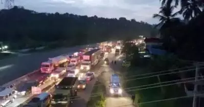 പുതിയ സംവിധാനം ഏര്‍പ്പെടുത്തി; കുതിരാനില്‍ വന്‍ ഗതാഗത കുരുക്ക്