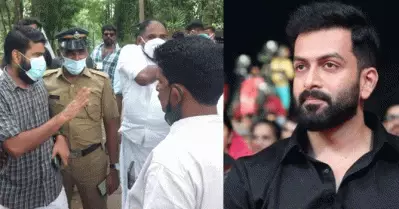 വഴി തടഞ്ഞ് ചിത്രീകരണം നടത്തിയെന്ന് ആരോപണം; പൃഥ്വിരാജിന്റെ ‘കടുവ’യുടെ സെറ്റിലേക്ക് യൂത്ത് കോണ്‍ഗ്രസ് മാര്‍ച്ച്