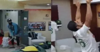 ‘കണ്ടം ക്രിക്കറ്റ് ഫോര്‍മാറ്റില്‍ മാങ്ങയേറെറിഞ്ഞ്’ പത്ത് വിക്കറ്റുകളും നേടി ബാബര്‍ അസം; വീഡിയോ പങ്കുവെച്ച് പാകിസ്ഥാന്‍ ക്രിക്കറ്റ് ബോര്‍ഡ്