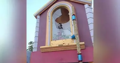 കര്‍ണാടകയില്‍ 160 വര്‍ഷം പഴക്കമുള്ള ക്രിസ്ത്യന്‍ പള്ളിക്കുനേരെ ആക്രമണം