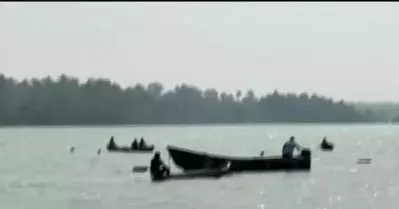 പോത്തന്‍കോട് കൊലപാതകം; ഒട്ടകം രാജേഷിനെ തിരഞ്ഞ് പോയ പൊലീസുകാരന്‍ വള്ളം മുങ്ങി മരിച്ചു