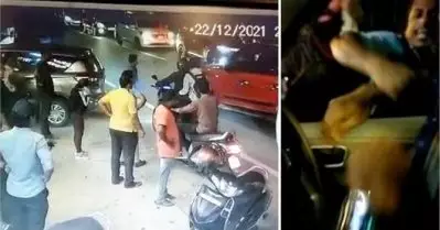 പോത്തന്‍കോട് യാത്രക്കാരായ അച്ഛനും മകള്‍ക്കും നേരെ ഗുണ്ടാ ആക്രമണം; പെണ്‍കുട്ടിയുടെ മുഖത്തടിച്ച് മുടിയില്‍ കുത്തിപ്പിടിച്ചു