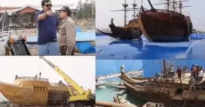 കടല്‍ കാണാത്ത കപ്പല്‍ യുദ്ധം, മരക്കാറിലെ കപ്പലുകള്‍ ചിത്രീകരിച്ചത് ഇങ്ങനെ; ബിഹൈന്‍ഡ് വീഡിയോ പുറത്തുവിട്ട് അണിയറ പ്രവര്‍ത്തകര്‍