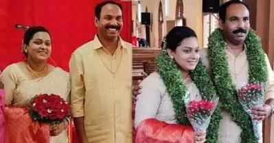 പ്രായം കുറഞ്ഞ പഞ്ചായത്ത് പ്രസിഡന്റ് രേഷ്മ മറിയം റോയി വിവാഹിതയായി