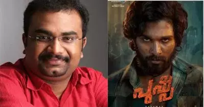 ‘അല്ലു കൊലമാസ്,’ പുഷ്പയുടെ ഡബ്ബിങ് പൂര്‍ത്തിയാക്കി ജിസ് ജോയി