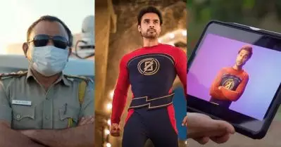 ഇവിടെ ഒരു മിന്നല്‍ മതി, മേലാല്‍ ആവര്‍ത്തിക്കല്ല്; എം.വി.ഡിക്കൊപ്പം കൈകോര്‍ത്ത് മിന്നല്‍ മുരളി