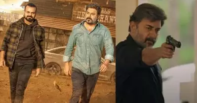 തോക്ക് കൈയ്യിലേന്തി റൊമാന്റിക് ഹീറോസ്; അരവിന്ദ് സാമിയും ചാക്കോച്ചനും ഒന്നിക്കുന്ന ‘രണ്ടഗ’ത്തിന്റെ ടീസര്‍ പുറത്ത്