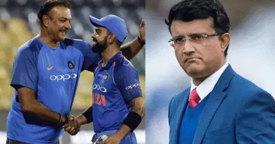 എങ്കില്‍ ഗാംഗുലി എത്ര ലോകകപ്പ് നേടിയിട്ടുണ്ട്, കപ്പുകളുടെ അടിസ്ഥാനത്തില്‍ ക്യാപ്റ്റന്‍സിയെ വിലയിരുത്താന്‍ നില്‍ക്കരുത്; വിരാടിന് പിന്തുണയുമായി രവിശാസ്ത്രി