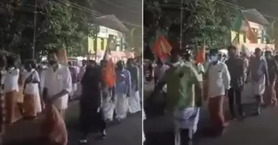 പ്രകോപനപരമായ മുദ്രാവാക്യം; 500 ബി.ജെ.പി പ്രവര്‍ത്തകര്‍ക്കെതിരെ കേസ്; മൂന്ന് പേര്‍ അറസ്റ്റില്‍