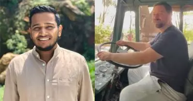 ‘രക്ഷകന്റെ’ ഡ്രൈവറായി മിന്നല്‍ മുരളിയുടെ സ്റ്റണ്ട് മാസ്റ്റര്‍; വീഡിയോ പങ്കുവെച്ച് ബേസില്‍