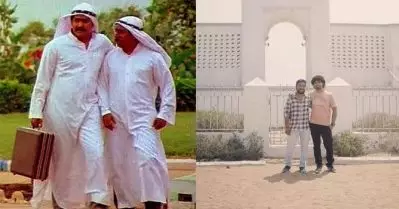 ജൂനിയര്‍ ദാസനും വിജയനും, ‘ദുബായ് കടപ്പുറത്തെ’ ചിത്രം വൈറല്‍; നന്ദി പറഞ്ഞ് പ്രണവ്