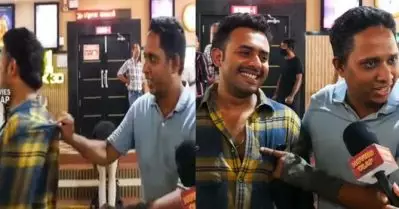 അര്‍ജുന്‍ അശോകനെ പിടിച്ച് നിര്‍ത്തി മെമ്പര്‍ രമേശന്റെ റിവ്യൂ പറഞ്ഞ് വൈറല്‍ യൂട്യൂബ് താരം; എയറില്‍ കയറ്റി ട്രോളന്‍മാര്‍