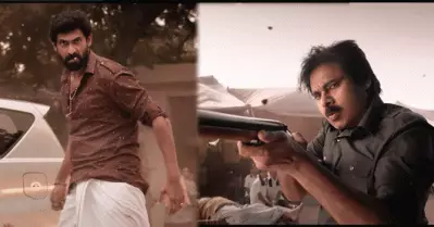 ‘കോശി’യുടെ കാര്‍ വെടിവെച്ച് തകര്‍ത്ത് ‘അയ്യപ്പന്‍ നായര്‍’; മാസ്സായി ഭീംലാ നായക് ട്രെയ്‌ലര്‍