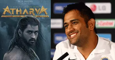 പുതിയ ചുവടുവെയ്പ്പില്‍ യുദ്ധനായകനായി ധോണി; ത്രില്ലടിപ്പിച്ച് ‘അഥര്‍വ ദി ഒറിജിന്‍’ മോഷന്‍ പോസ്റ്റര്‍