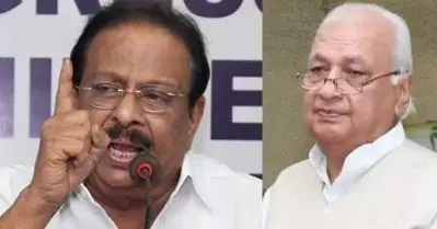 സര്‍ക്കാരും ബി.ജെ.പിയും തമ്മിലെ അവിഹിത രാഷ്ട്രീയ ബന്ധത്തിന്റെ ദല്ലാളാണ് ഗവര്‍ണര്‍: കെ. സുധാകരന്‍