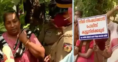 കെ റെയില്‍ കല്ലിടാനെത്തിയവരെ തടഞ്ഞ് നാട്ടുകാര്‍; ഒരാളെ അറസ്റ്റ് ചെയ്തു