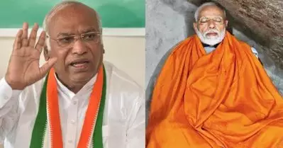 ചൈന ഭൂമി കൈയ്യേറുമ്പോള്‍ കേദാര്‍നാഥിലെ ഗുഹയില്‍ പോയതുപോലെ മൗനത്തിലാണ്, പി.എം കെയര്‍ ഫണ്ടിന്റെ കണക്കെവിടെ; മോദിയെ സഭയിലിരുത്തി ഖാര്‍ഗെയുടെ പ്രസംഗം