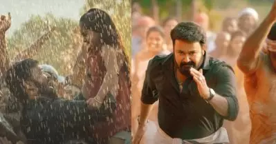 ഹൈവോള്‍ട്ടേജില്‍ ആറാടി ലാലേട്ടന്‍; ആറാട്ടിലെ ആദ്യഗാനത്തിന്റെ ടീസര്‍