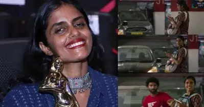 മാളില്‍ ഷോപ്പിംഗിന് വന്നപ്പോള്‍ പിടിച്ചുനിര്‍ത്തിയതാണോ; ഗിരീഷ് എ.ഡി. മറുപടി പറയണം: ചര്‍ച്ചയായി സൂപ്പര്‍ ശരണ്യയിലെ കനി കുസൃതി