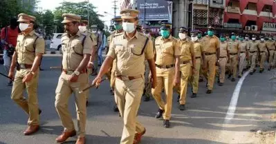മയക്കുമരുന്ന് കേസിലെ പ്രതിയെ പിടികൂടുന്നതിനിടെ നാല് പൊലീസുകാര്‍ക്ക് കുത്തേറ്റു