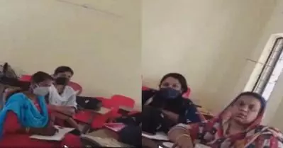 സ്‌കൂളില്‍ ജോലിക്കെത്തിയ 15 അധ്യാപകരെ ക്ലാസ് മുറിയില്‍ പൂട്ടിയിട്ടതായി പരാതി