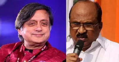 സുധാകര വിജയം; ശശി തരൂരിനെയും കെ.വി. തോമസിനേയും സി.പി.ഐ.എം സെമിനാറില്‍ പങ്കെടുക്കുന്നതില്‍ നിന്ന് വിലക്കി എ.ഐ.സി.സി