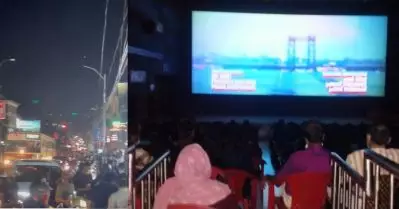 ഭീഷ്മ തരംഗം: തിയേറ്ററുകളുടെ മുന്നില്‍ ഗതാഗത കുരുക്ക്; വീഡിയോ