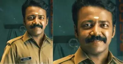 കാക്കി അണിഞ്ഞ് കുറിയും തൊട്ട് ‘സി.പി.ഒ ദിലീപ് കുമാര്‍’;’കുറി’യുടെ മോഷന്‍ പോസ്റ്റര്‍ പുറത്ത്