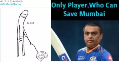 നാണംകെട്ട് തോറ്റത് മുംബൈ ഇന്ത്യന്‍സ്, എയറിലായത് പാവം അംബാനി