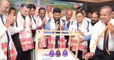കേന്ദ്രമന്ത്രി പങ്കെടുത്ത ചടങ്ങിനിടെ വേദിയിലെ സ്‌ക്രീനില്‍ പോണ്‍ ക്ലിപ്പ്