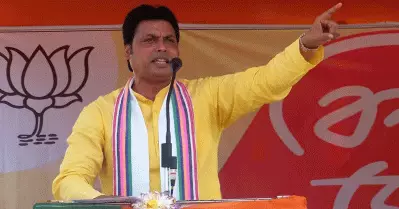 ത്രിപുര മുഖ്യമന്ത്രി ബിപ്ലവ് ദേവ് രാജിവെച്ചു