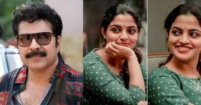നിനക്ക് കണ്ണുകാണില്ലല്ലോ പിന്നെ നീ എങ്ങനെ അവരെ കണ്ടു; മമ്മൂക്കയില്‍ നിന്നും കിട്ടിയ റാഗിങ്; രസകരമായ അനുഭവം പറഞ്ഞ് നിഖില വിമല്‍