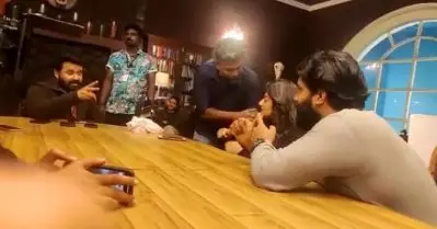 ‘ലാലേട്ടന്റെ കൗതുകങ്ങള്‍’; ട്വല്‍ത്ത് മാന്‍ ലൊക്കേഷനില്‍ ‘ഓഡ് ഓര്‍ ഈവന്‍’ കളിച്ച് ലാലേട്ടനും ചന്ദുനാഥും
