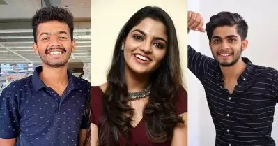 ഇവരൊന്നും ഈ കാണുന്നത്ര പാവം ആള്‍ക്കാരൊന്നുമല്ല, ഞാനും; മാത്യുവിനെയും നസ്‌ലനെയും പറ്റി നിഖില വിമല്‍