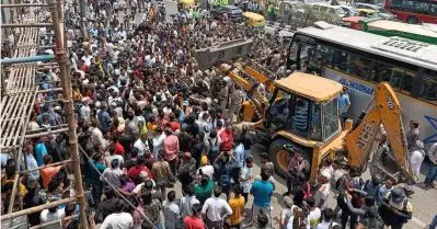 പ്രതിഷേധം കനത്തു; ഷഹീന്‍ ബാഗിലെ ഒഴിപ്പിക്കിലില്‍നിന്ന് പിന്‍വാങ്ങി സൗത്ത് ദല്‍ഹി കോര്‍പറേഷന്‍