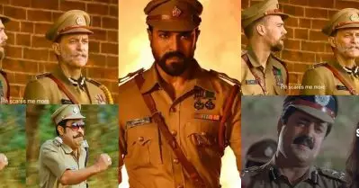 രാജമൗലിയുടെ പൊലീസിനെ വിറപ്പിച്ച് ഇടിവെട്ട് സുഗുണനും മിന്നല്‍ പ്രതാപനും; രാം ചരണിനെ വെട്ടിമാറ്റി ട്രോളന്മാര്‍