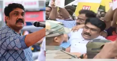 എം.പിയാണെന്നറിഞ്ഞിട്ടും പൊലീസ് അക്രമിച്ചെന്ന് എ.എ. റഹീം; ദല്‍ഹിയില്‍ ഡി.വൈ.എഫ്.ഐ മാര്‍ച്ചിനെതിരെ പൊലീസ് അതിക്രമം, നേതാക്കളെ കസ്റ്റഡിയിലെടുത്തു