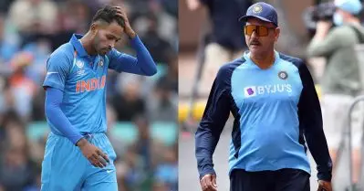 അവനെ ഇന്ത്യന്‍ ടീമില്‍ കളിപ്പിച്ച് റിസ്‌ക് എടുക്കരുത്; ഹര്‍ദിക് പാണ്ഡ്യയ്‌ക്കെതിരെ രവി ശാസ്ത്രി