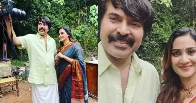 ഇത് ‘മെഗാ ക്ലിക്ക്’ മമ്മൂട്ടിയുമായുള്ള ചിത്രങ്ങള്‍ പങ്കുവെച്ച് അതിഥി രവി