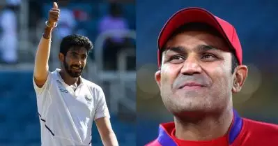 ഇതൊക്കെ ഒരു രസം അല്ലേ… ആ നിമിഷത്തിന് പിന്നാലെ ബുംറയെ ട്രോളി സേവാഗ്