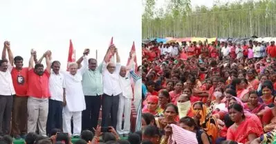 നാലായിരത്തിന് പകരം കെട്ടിയത് പതിനായിരം കുടിലുകള്‍; തെലങ്കാനയില്‍ സി.പി.ഐ.എമ്മിന്റെ ഭൂസമരം ശക്തമാകുന്നു